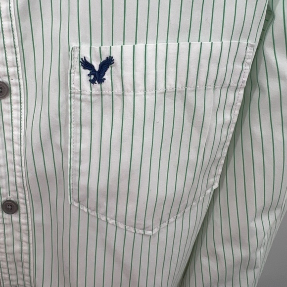 3 American Eagle Outfitters Button down shirts All Size Large - Picture 11 of 15